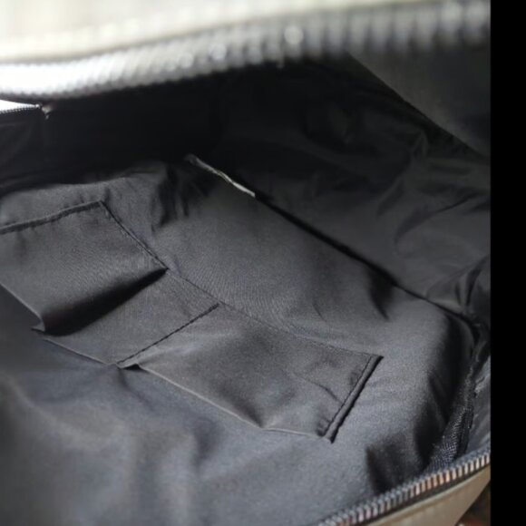 Chevron Quilted Backpack  Army/Military Green by Linea Donna~ NWT. - Picture 6 of 7